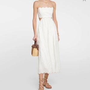 Zimmermann white dress size 3 (10Us)